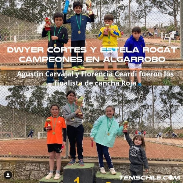 Dwyer Cortes y Estela Rogat campeones en Algarrobo