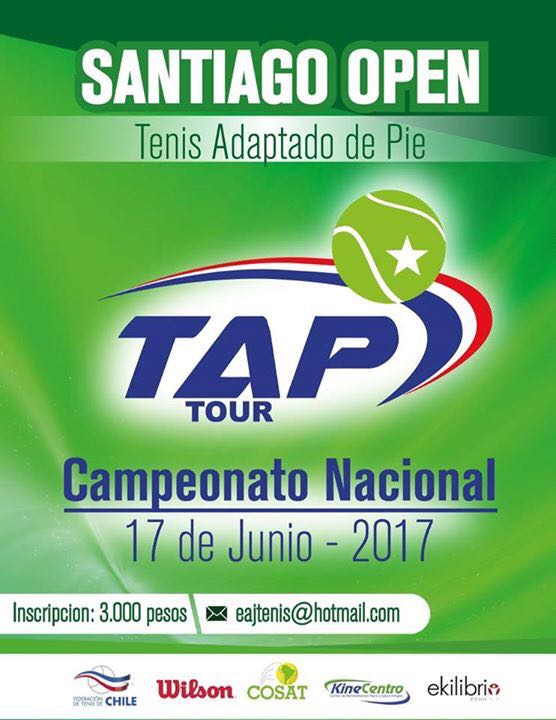 Torneo de Tenis Adaptado de Pie en Santiago