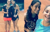 Hoy viernes dos chilenos se coronaron campeones de dobles en torneos por el mundo
