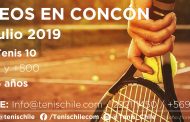 Los torneos de esta semana se juegan en el Club de Tenis Concon