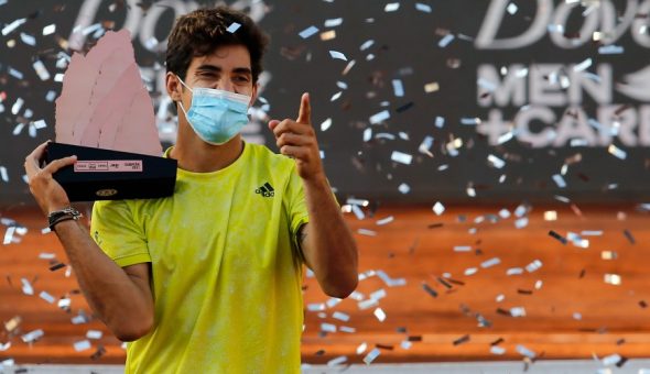 Cristian Garin campeón del ATP de Santiago