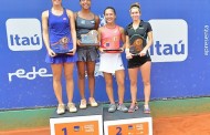 Daniela Seguel se coronó campeona en el dobles del ITF de Sao Paulo
