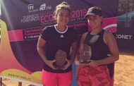 Fernanda Brito se coronó campeona del cuadro de dobles del ITF de Guayaquil