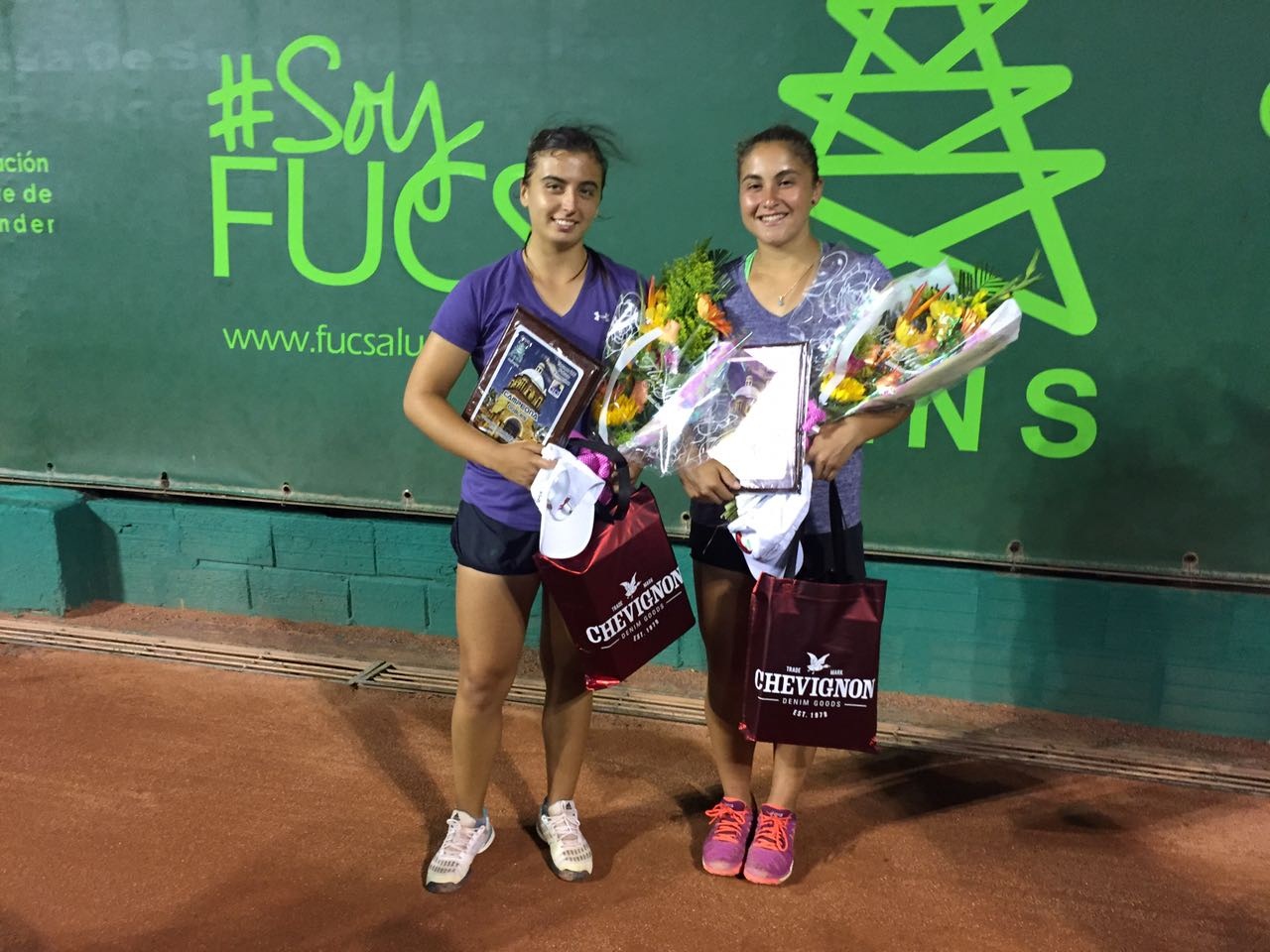 Gatica y López ganan su primer torneo profesional