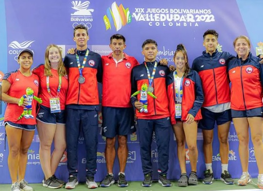 El tenis entregó 4 medallas al team Chile en los Juegos Bolivarianos