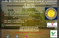Fiesta del Tenis en el Mundial Lawn Tennis Club en la comuna de Santiago