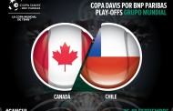 Chile jugará de visita ante Canadá por Copa Davis