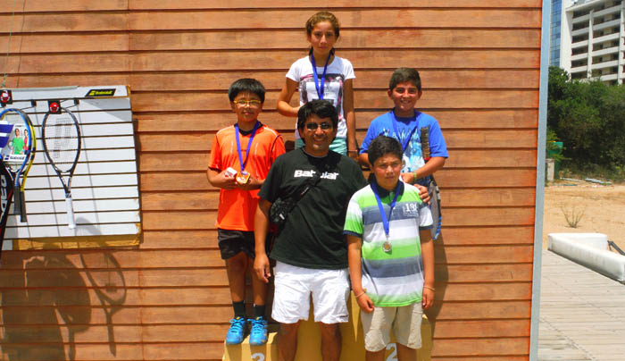 Taller de Santo Domingo crece con torneos de tenis 12