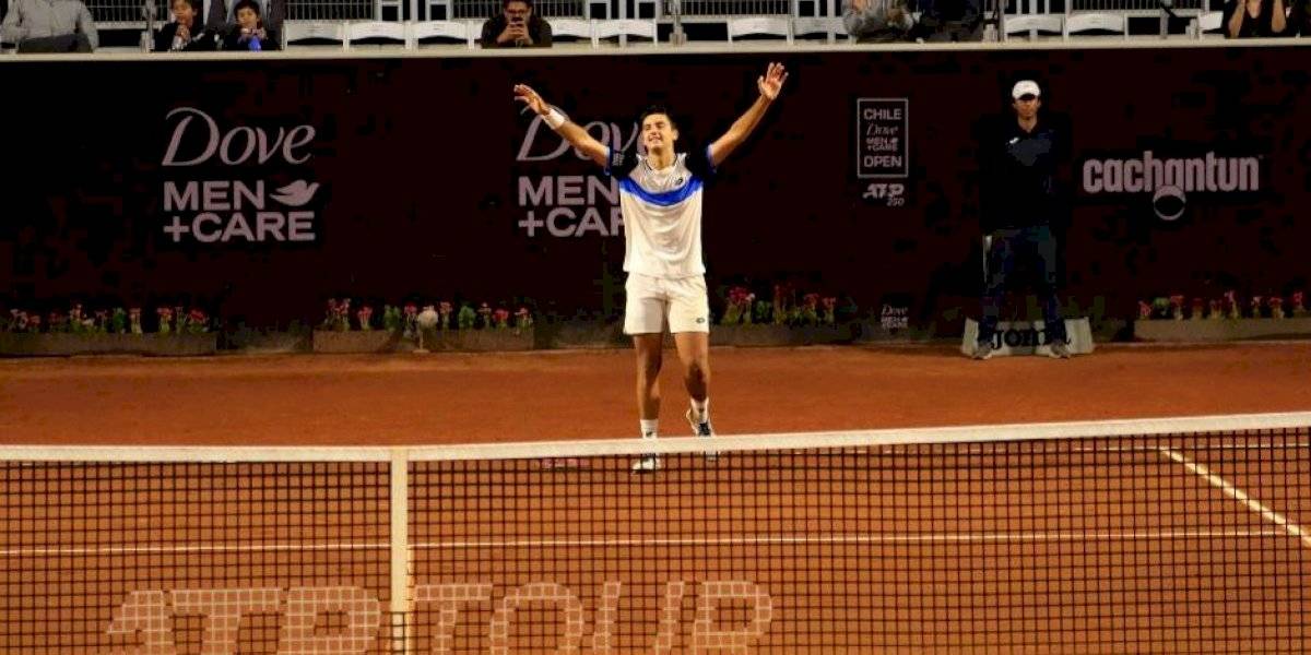 Tomás Barrios y su primera victoria en el Chile Open: 